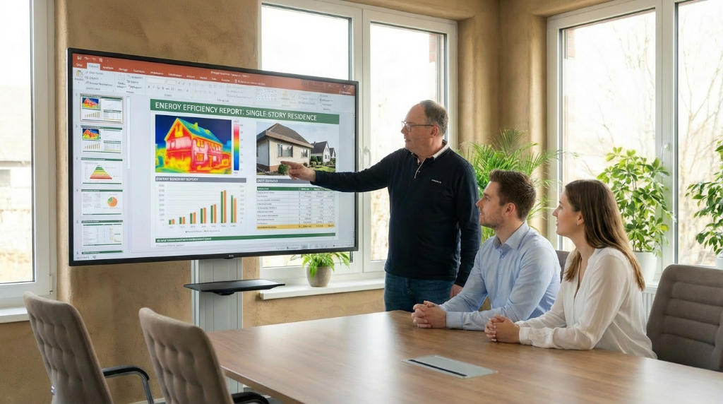 Energieberatung Korbach - Thermografie und Wärmebildkamera Analyse für Altbau